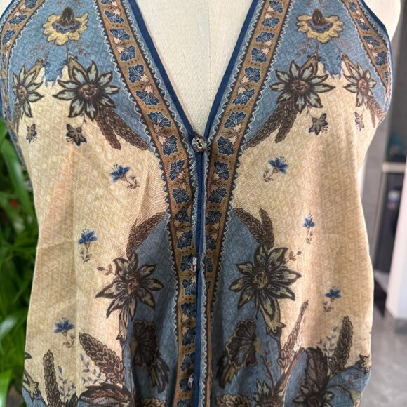 Zimmermann Ascension Paisley Floral Halter Neck Maxi Dress - Picture 6 of 11